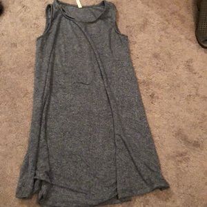 Small gray tank dress